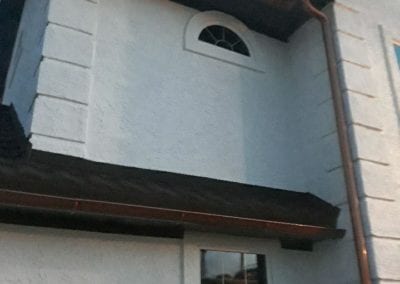 Panama City Gutters - Copper Half Round Seamless Gutters