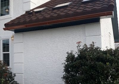 Panama City Gutters - Copper Half Round Seamless Gutters