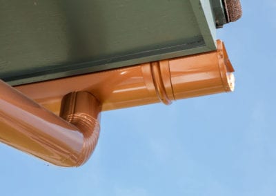 Panama City Gutters - Copper Half Round Seamless Gutters