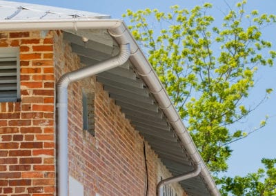 Panama City Gutters - Commercial Half Round Gutters