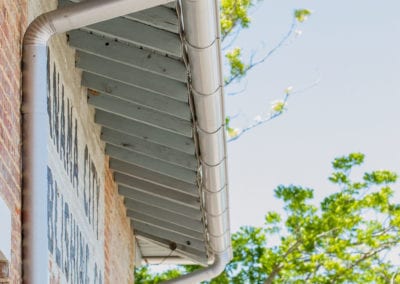 Panama City Gutters - Commercial Half Round Gutters